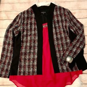 NWOT Lane Bryant Tweed Blazer